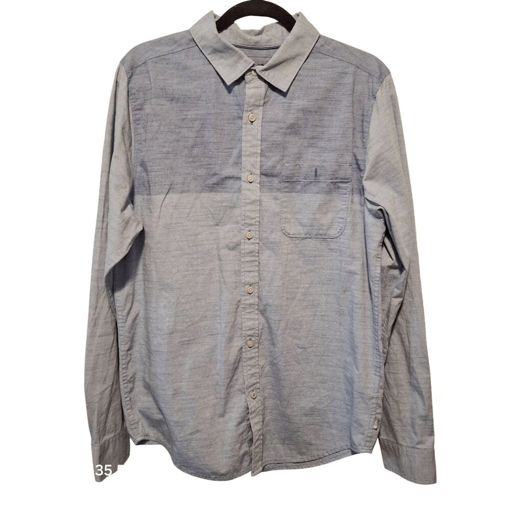 The North Face Mens Light Blue Button-Up Shirt M Preppy Classic Outdoor Office
